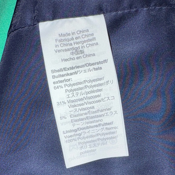 J. Crew Regent Green 4 Season Stretch Ponte Knit Blazer - 6 - Picture 11 of 13